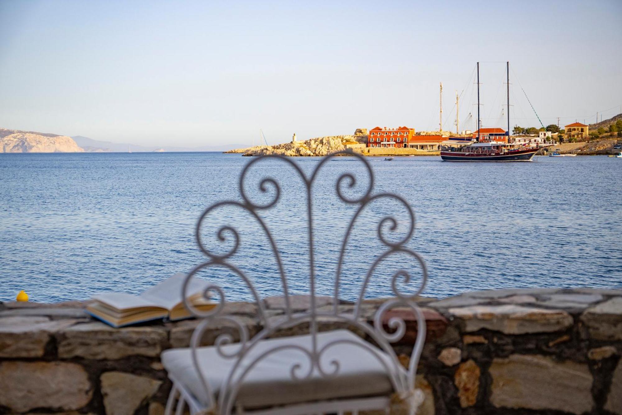 Villa Electra Chalki Town Exterior foto
