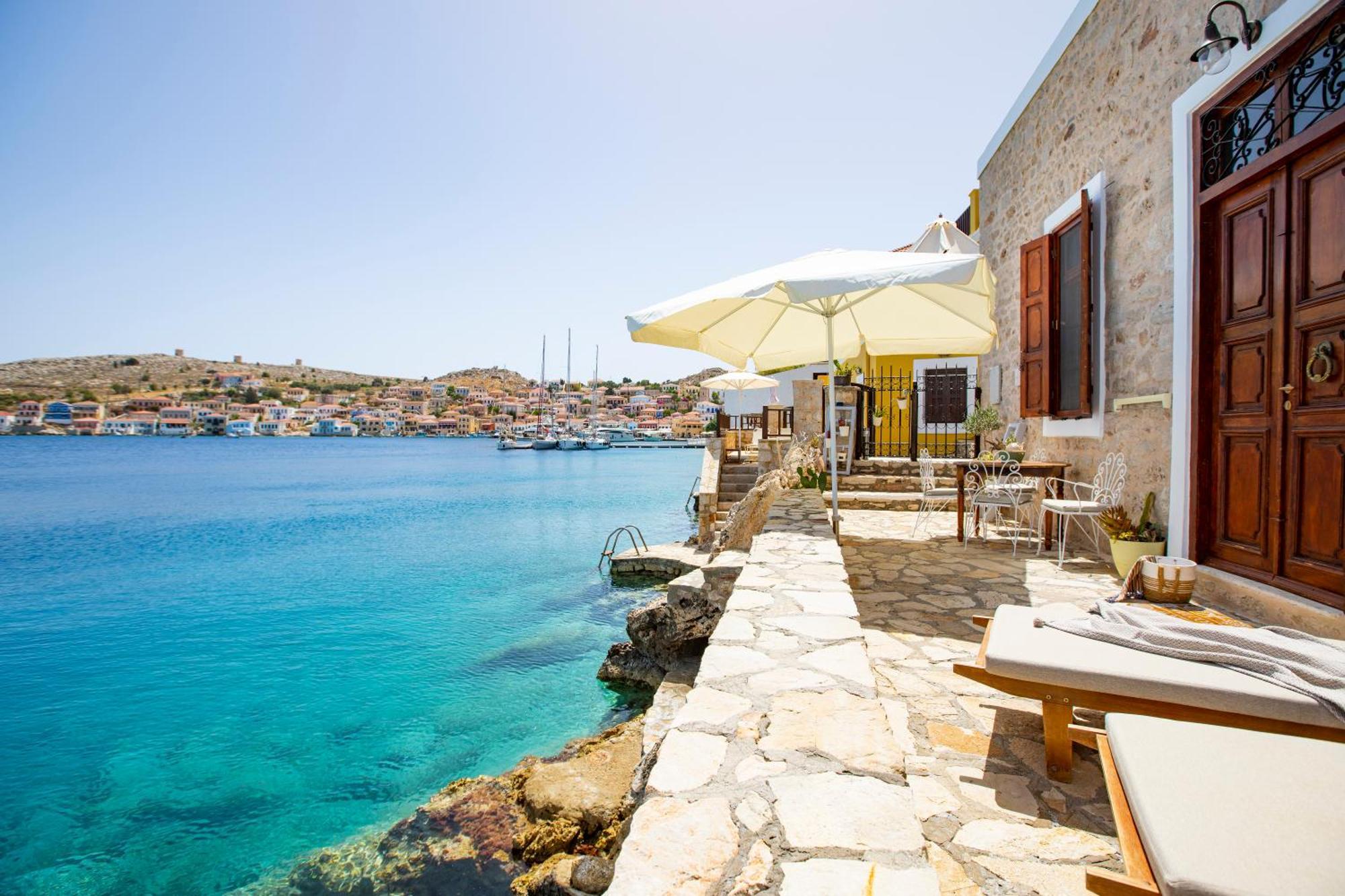 Villa Electra Chalki Town Exterior foto